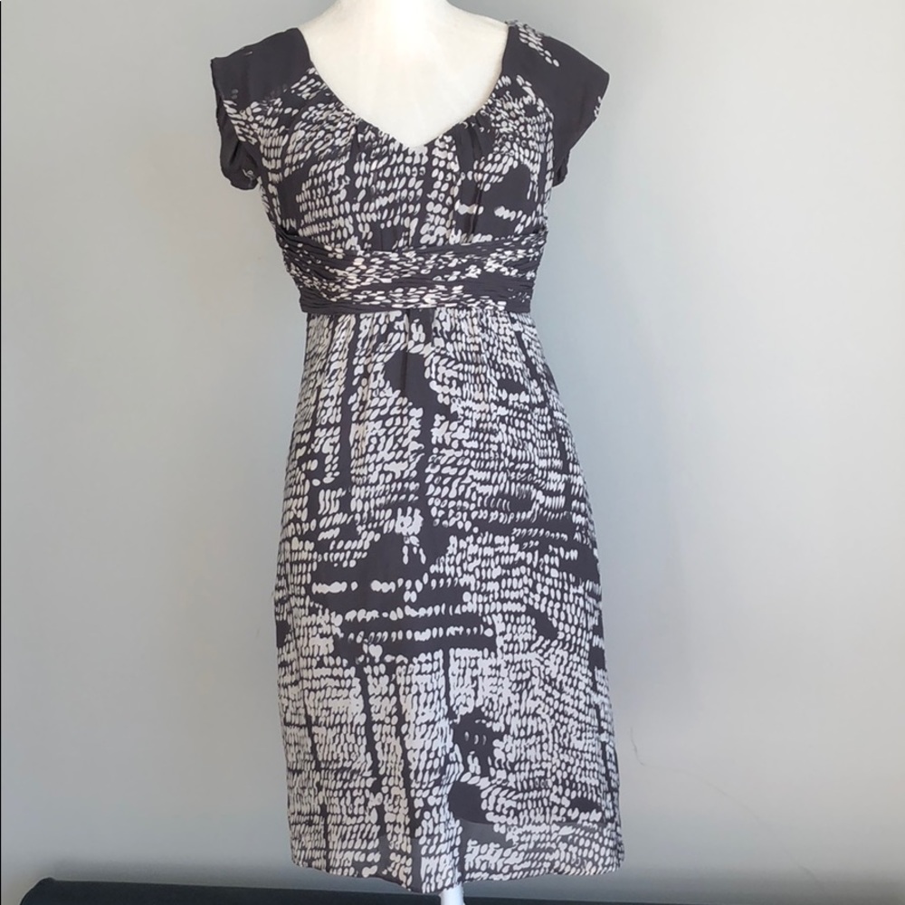 NWT printed Esprit dress with waist detail. Sz 2